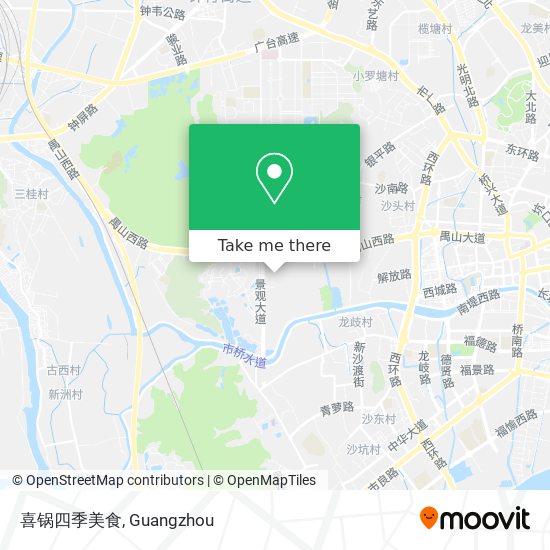 喜锅四季美食 map