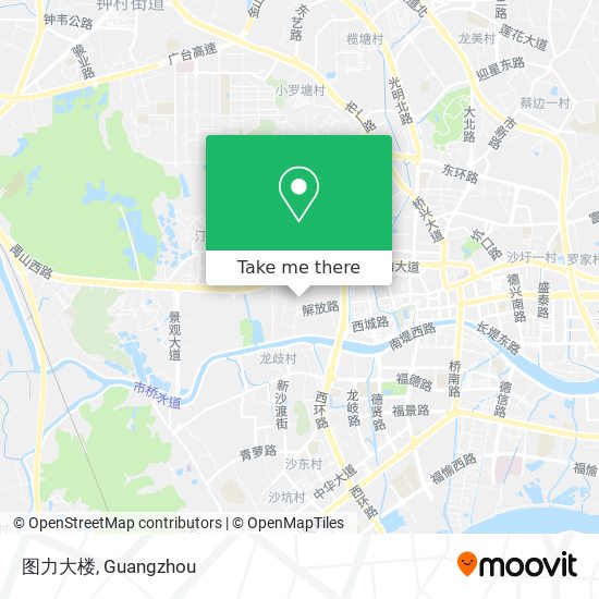 图力大楼 map