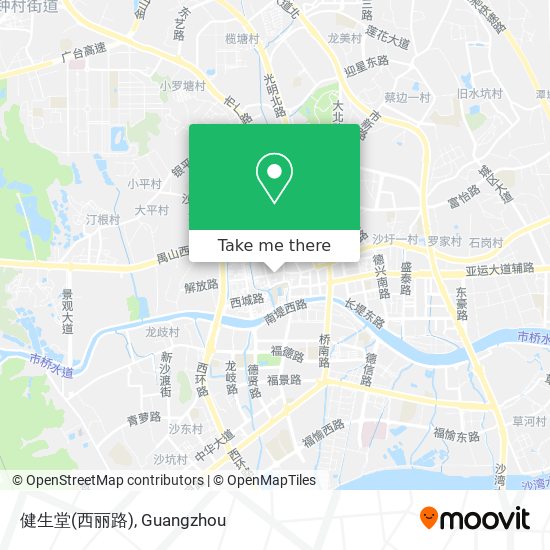 健生堂(西丽路) map