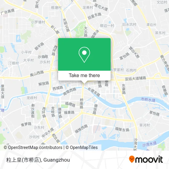 粒上皇(市桥店) map