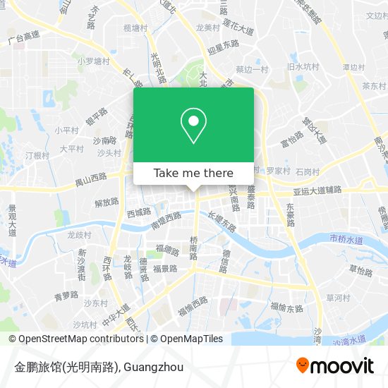 金鹏旅馆(光明南路) map