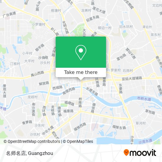 名师名店 map