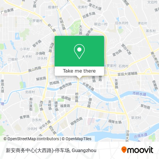 新安商务中心(大西路)-停车场 map