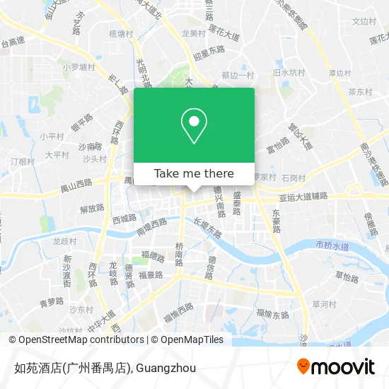 如苑酒店(广州番禺店) map