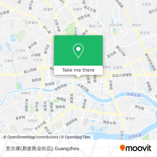 意尔康(易发商业街店) map