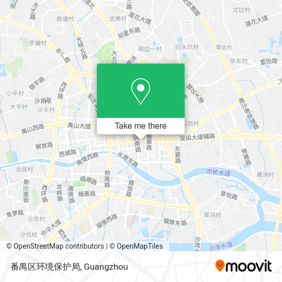 番禺区环境保护局 map