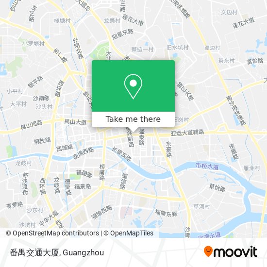 番禺交通大厦 map