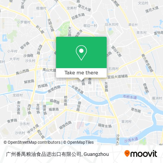 广州番禺粮油食品进出口有限公司 map