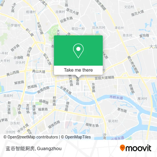 蓝谷智能厨房 map