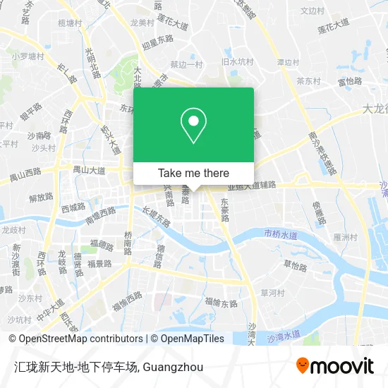 汇珑新天地-地下停车场 map