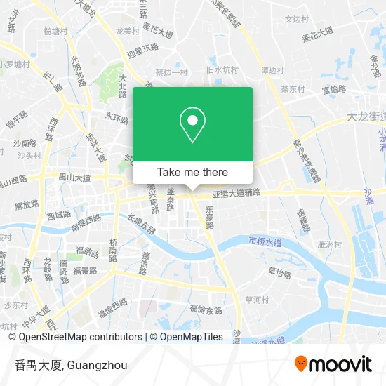 番禺大厦 map