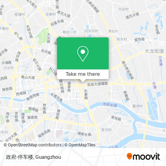 政府-停车楼 map