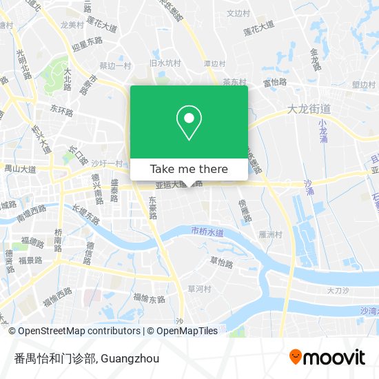 番禺怡和门诊部 map