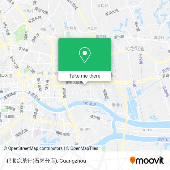 积顺凉茶行(石岗分店) map