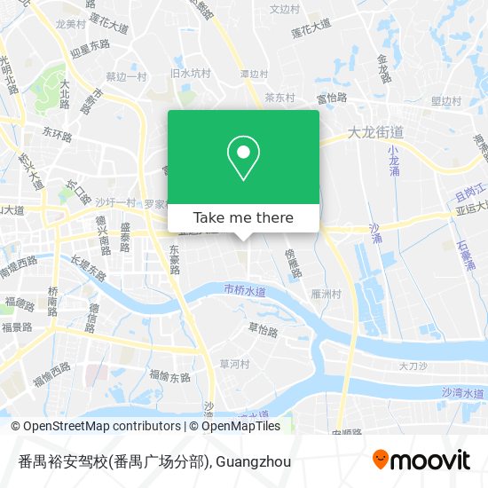 番禺裕安驾校(番禺广场分部) map
