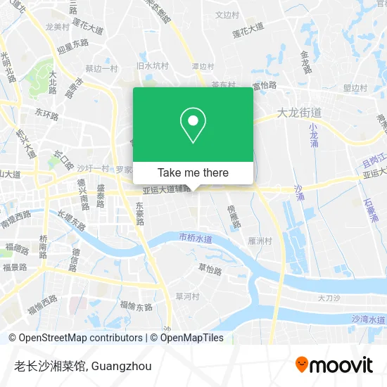 老长沙湘菜馆 map