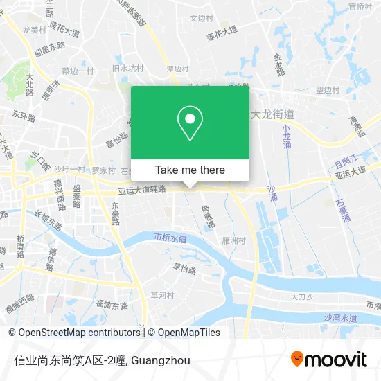 信业尚东尚筑A区-2幢 map