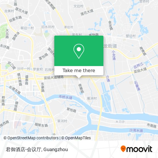 君御酒店-会议厅 map