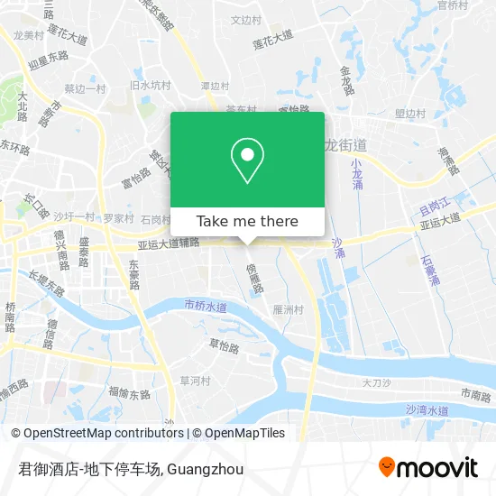 君御酒店-地下停车场 map