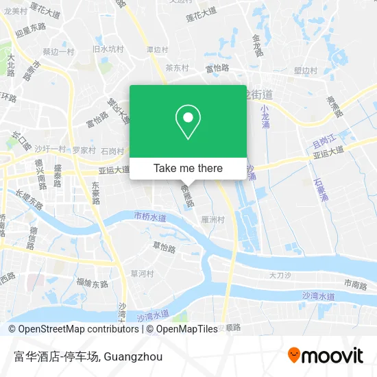 富华酒店-停车场 map