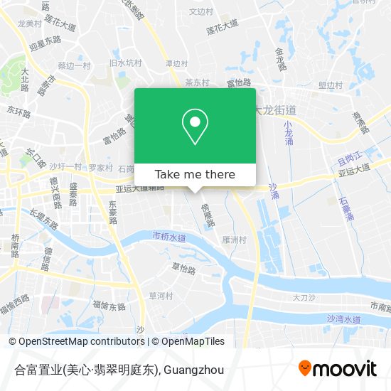 合富置业(美心·翡翠明庭东) map