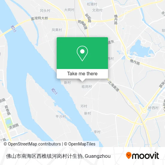 佛山市南海区西樵镇河岗村计生协 map