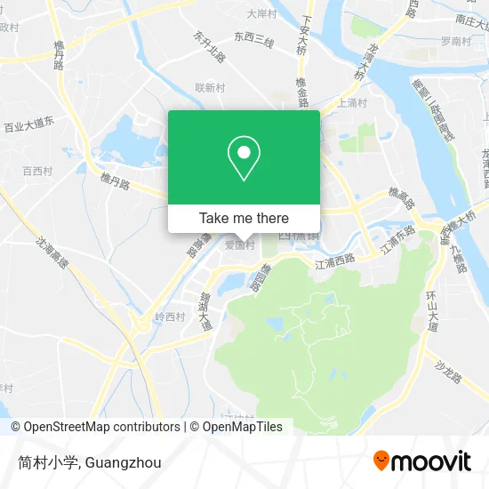 简村小学 map