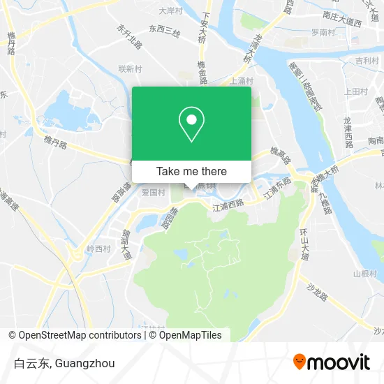 白云东 map