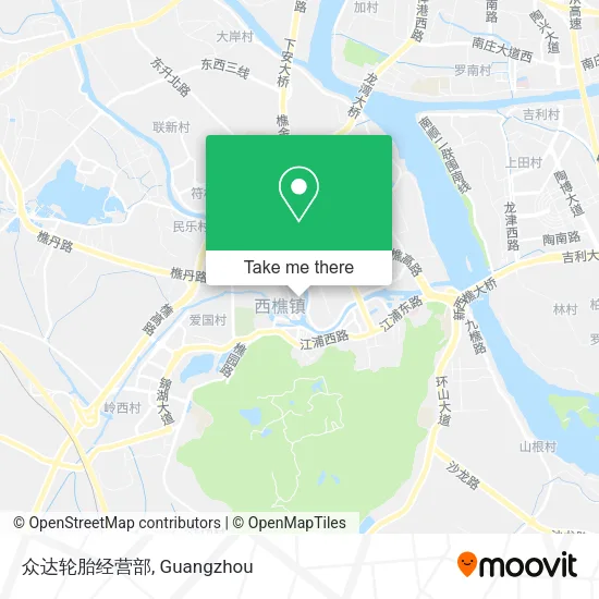众达轮胎经营部 map