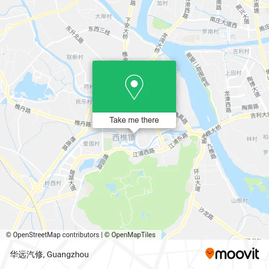 华远汽修 map