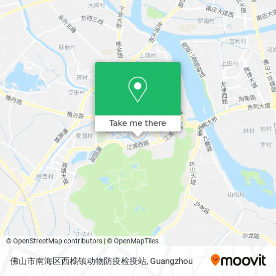 佛山市南海区西樵镇动物防疫检疫站 map