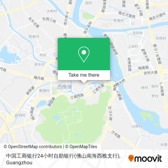 中国工商银行24小时自助银行(佛山南海西樵支行) map