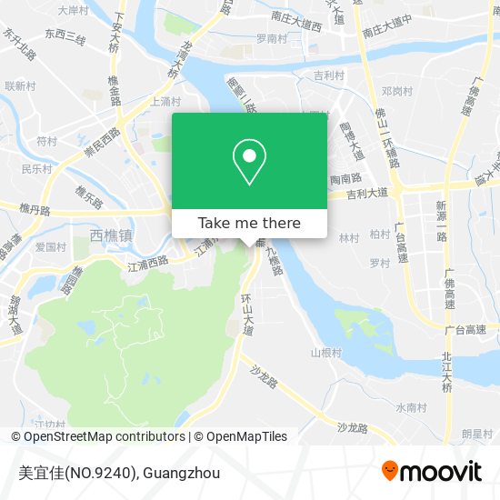 美宜佳(NO.9240) map