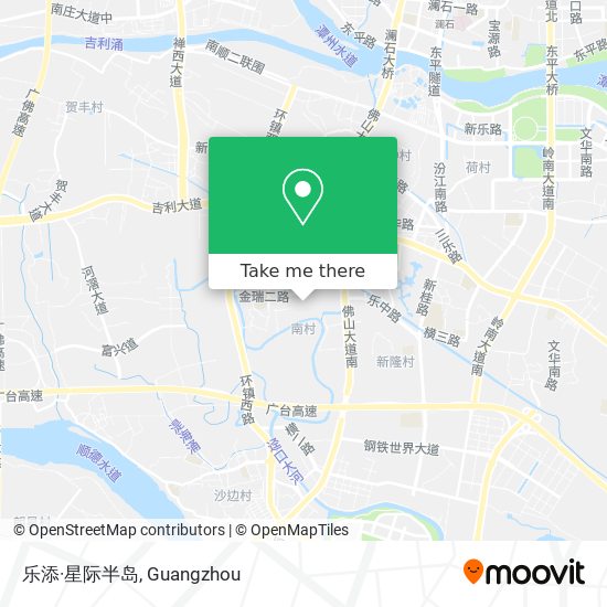 乐添·星际半岛 map