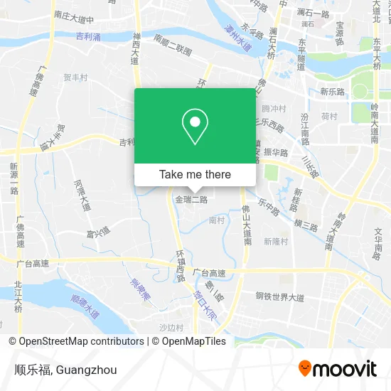顺乐福 map