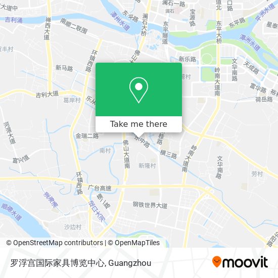 罗浮宫国际家具博览中心 map