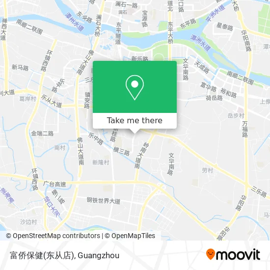 富侨保健(东从店) map