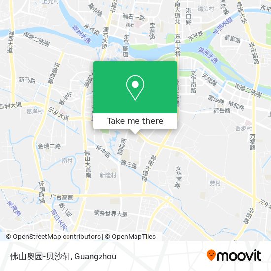 佛山奥园-贝沙轩 map