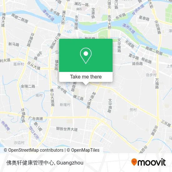 佛奥轩健康管理中心 map