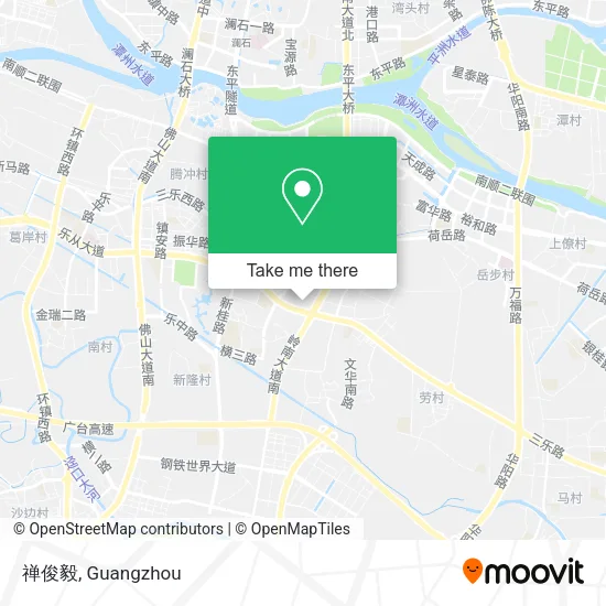 禅俊毅 map