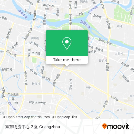旭东物流中心-2座 map