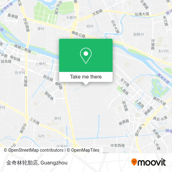 金奇林轮胎店 map