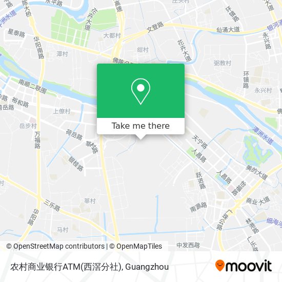 农村商业银行ATM(西滘分社) map