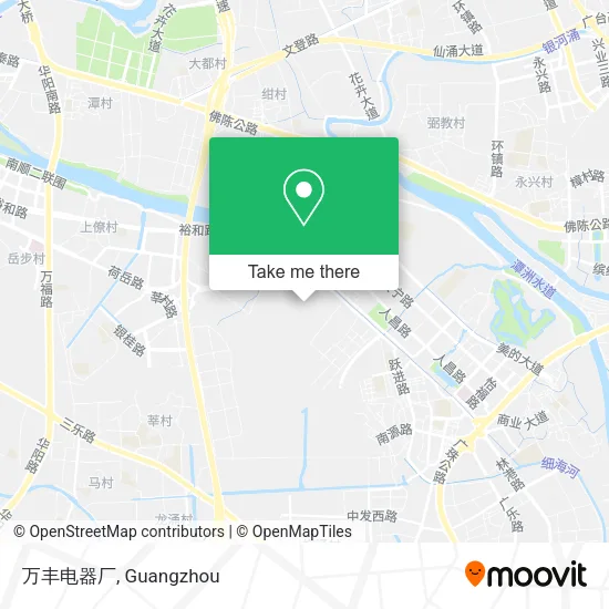 万丰电器厂 map