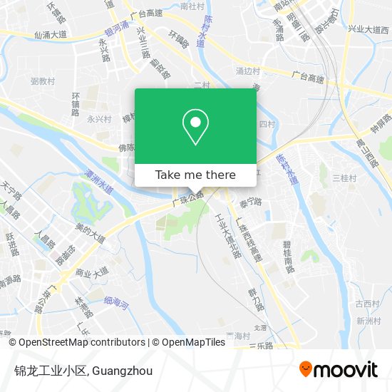 锦龙工业小区 map