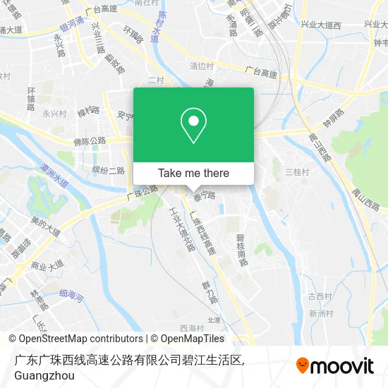 广东广珠西线高速公路有限公司碧江生活区 map