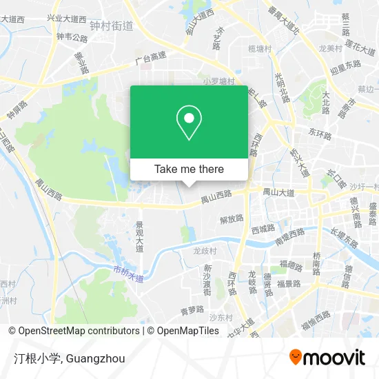 汀根小学 map