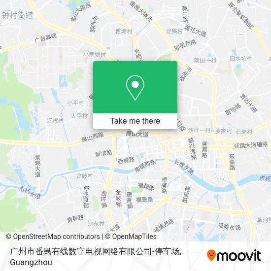 广州市番禺有线数字电视网络有限公司-停车场 map