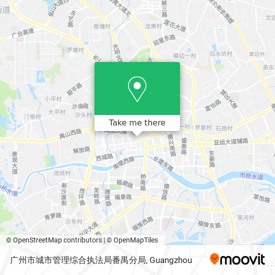 广州市城市管理综合执法局番禺分局 map