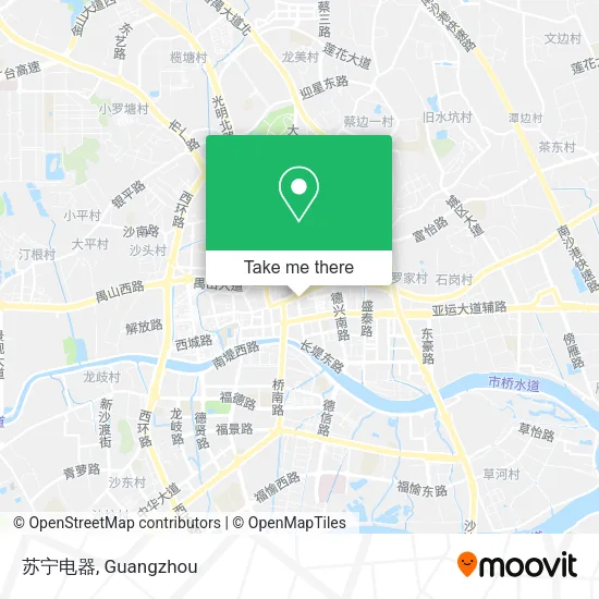 苏宁电器 map